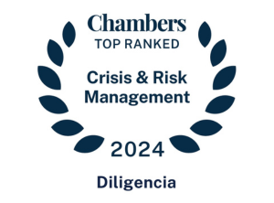 Chambers Crisis & Risk Management 2024 Diligencia logo - Website Awards Page